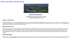 Desktop Screenshot of brainerdlakes.com